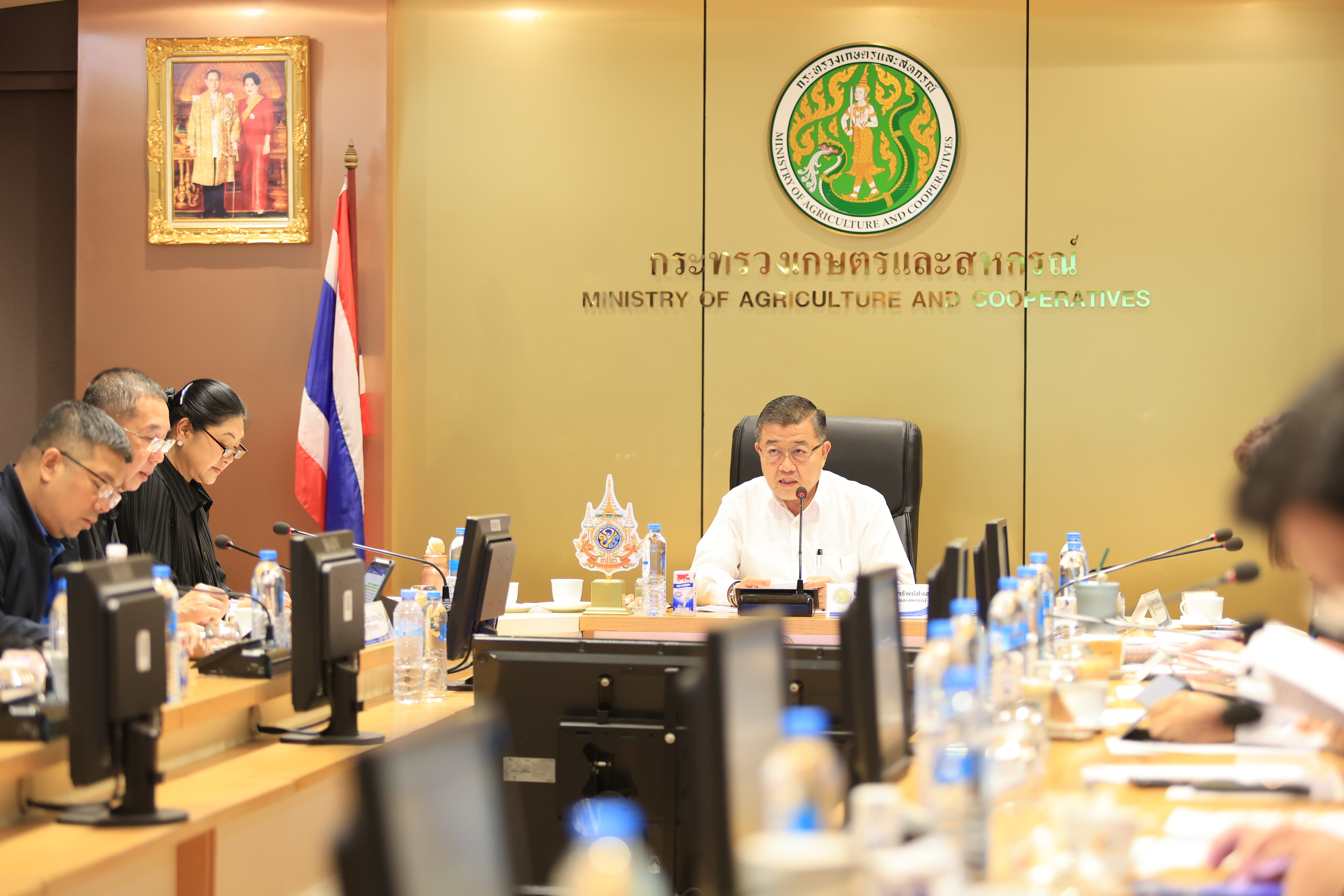 title - ส.ป.ก. ร่วมประชุมหารือแนวทางการรับมือผลกระทบจากสถานการณ์การสู้รบในภูมิภาคตะวันออกกลาง